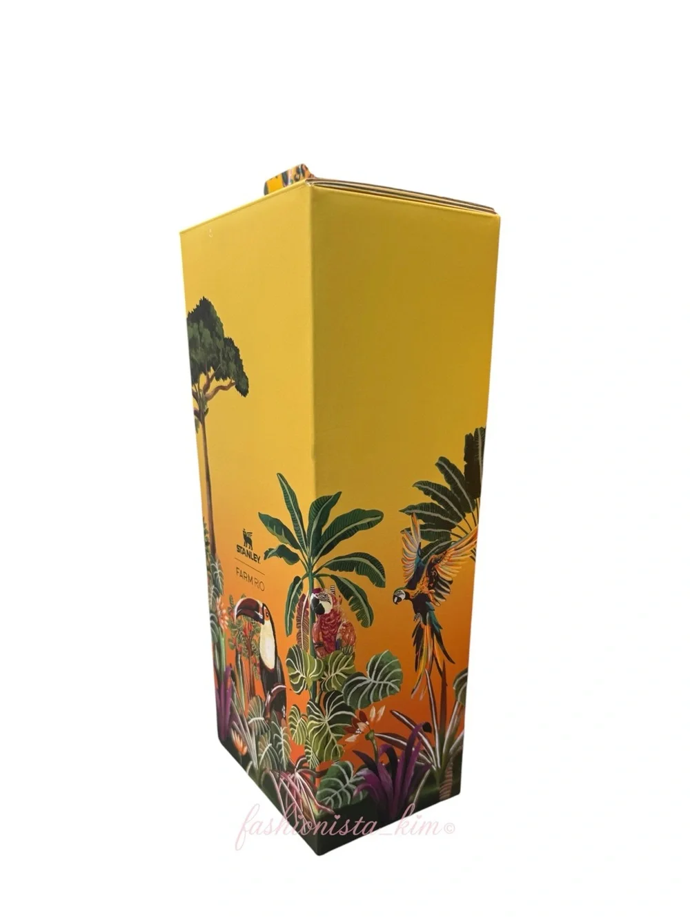 Stanley x FARM Rio 40oz Quencher Tumbler Tropical woods Toucan NWT w/ Box